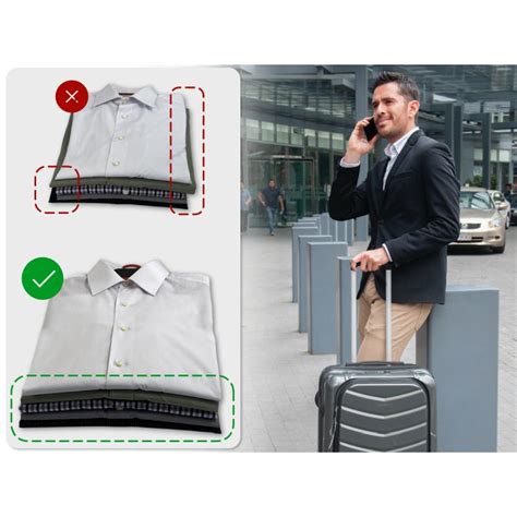 como doblar camisas para que no se arruguen maleta